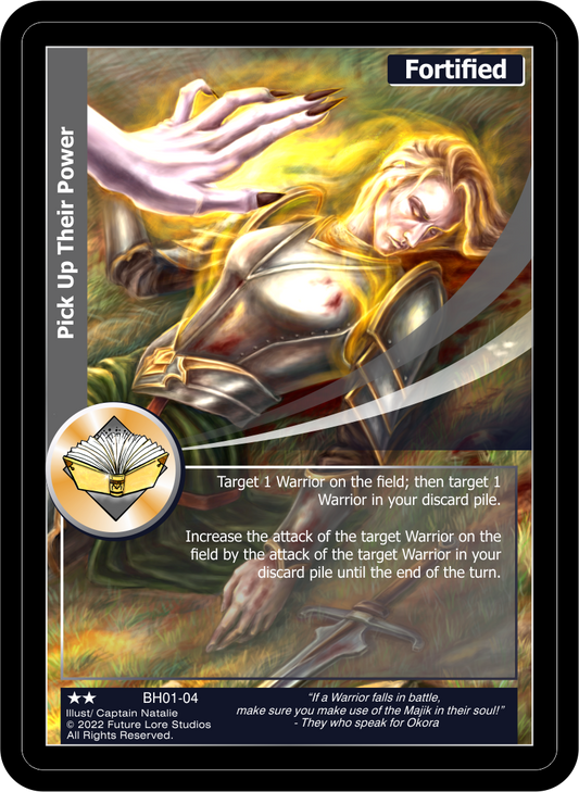 Pick Up Their Power (Uncommon) BH01-04
