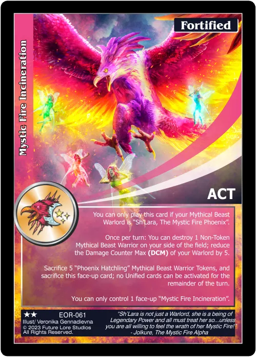 Mystic Fire Incineration (Uncommon) EOR-061