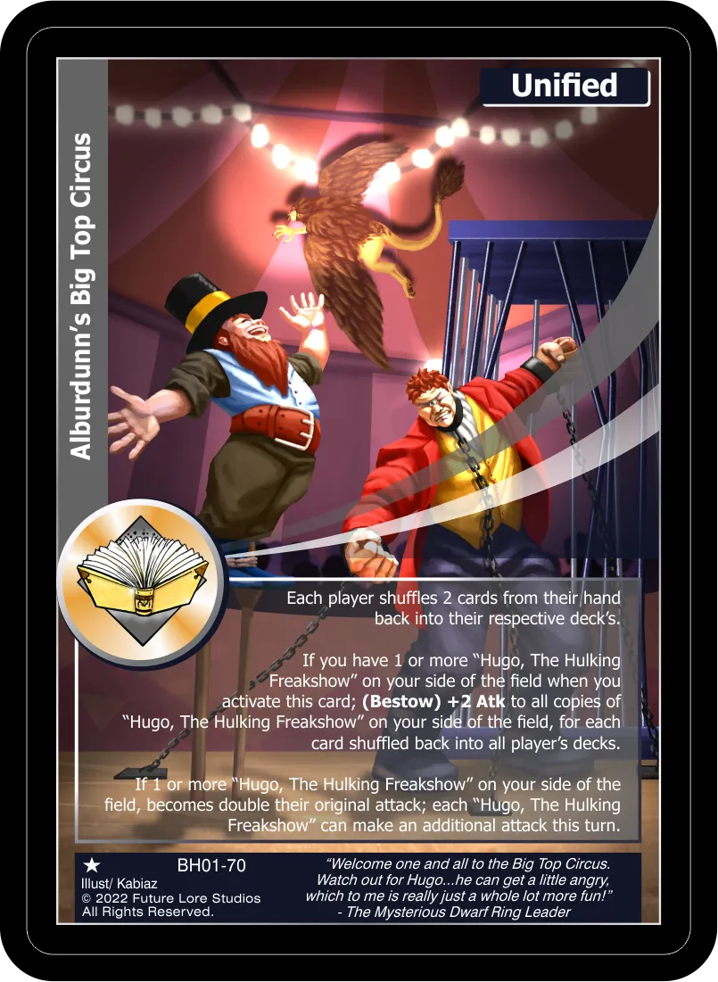 Alburdunn's Big Top Circus (Common) BH01-70