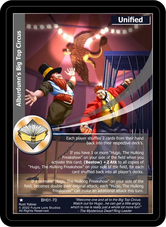 Alburdunn's Big Top Circus (Common) BH01-70