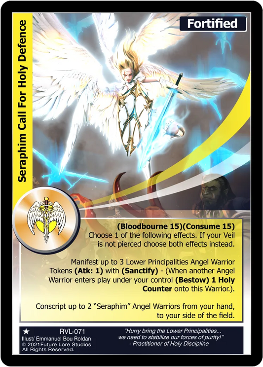 Seraphim Call For Holy Defence (Common) RVL-071