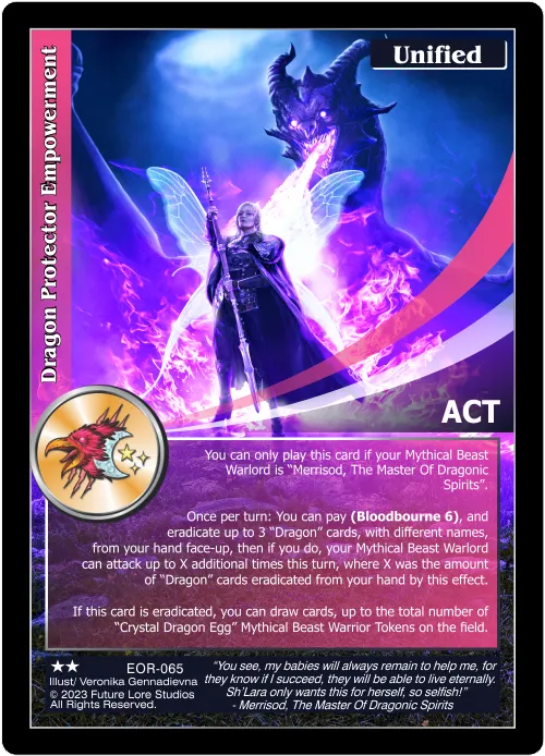 Dragon Protector Empowerment (Uncommon) EOR-065