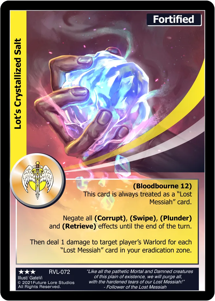 Lot's Crystalized Salt (Rare) RVL-072