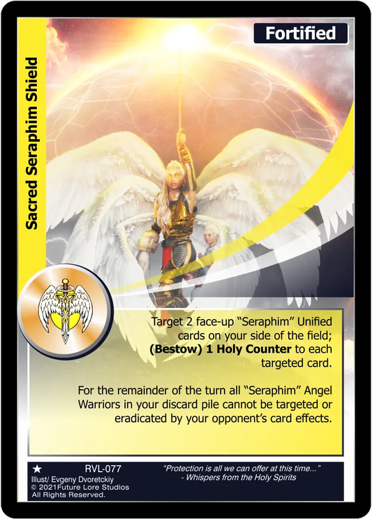 Sacred Seraphim Shield (Common) RVL-077