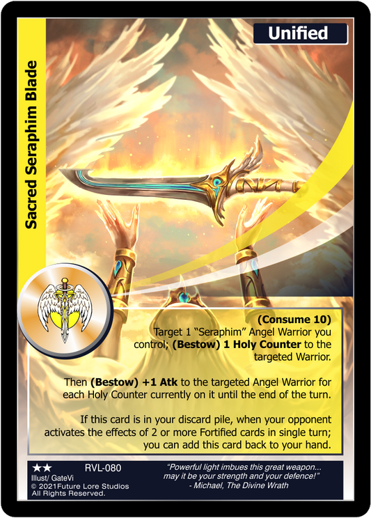 Sacred Seraphim Blade (Uncommon) RVL-080