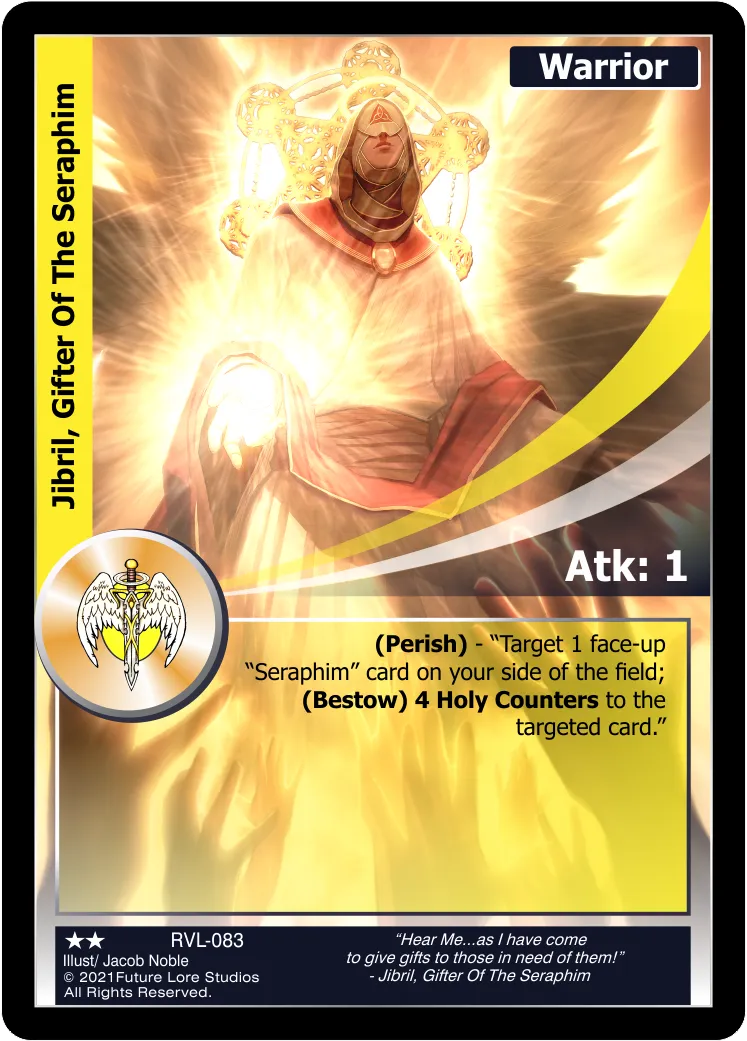 Jibril, Gifter Of the Seraphim (Uncommon) RVL-083