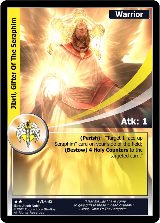 Jibril, Gifter Of the Seraphim (Uncommon) RVL-083