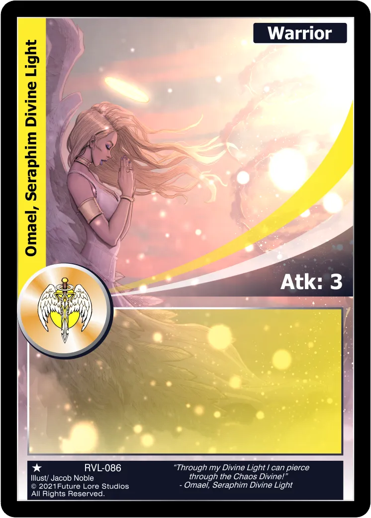 Omael, Seraphim Divine Light (Common) RVL-086