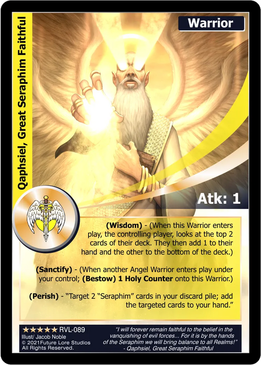 Qaphsiel, Great Seraphim Faithful (Exalted) RVL-089