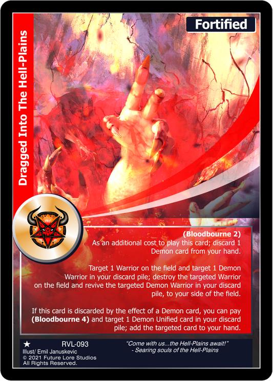 Dragged Into The Hell-Plains (Common) RVL-093