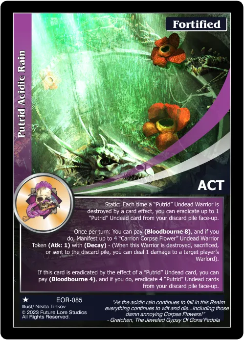 Putrid Acidic Rain (Common) EOR-085